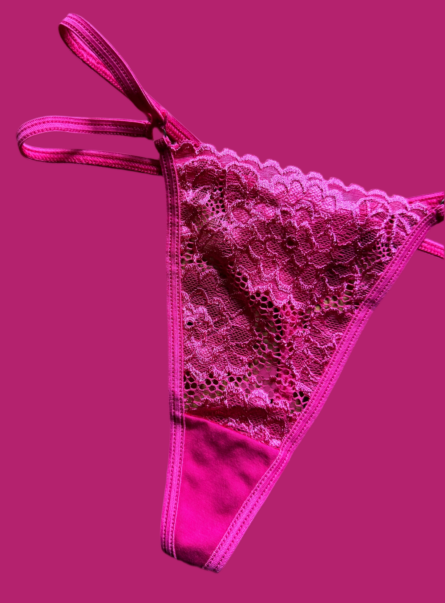 Shophie Lace Double V-String