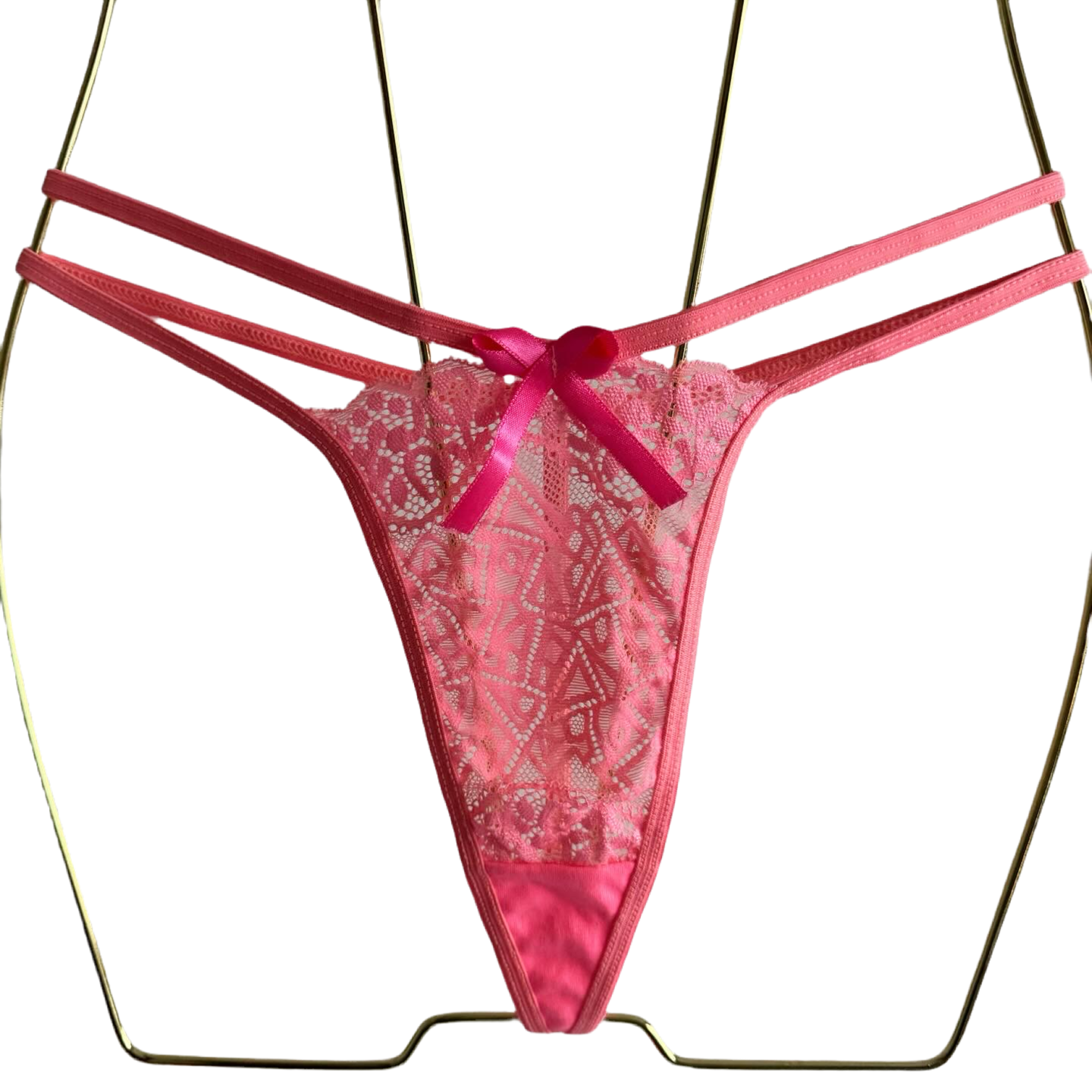Rosie Double Flower T-String