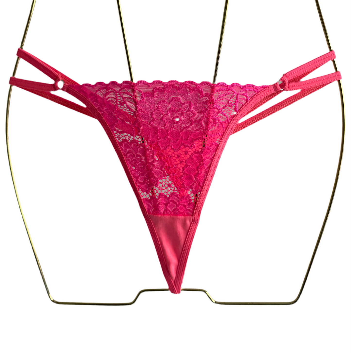 Shophie Lace Double V-String