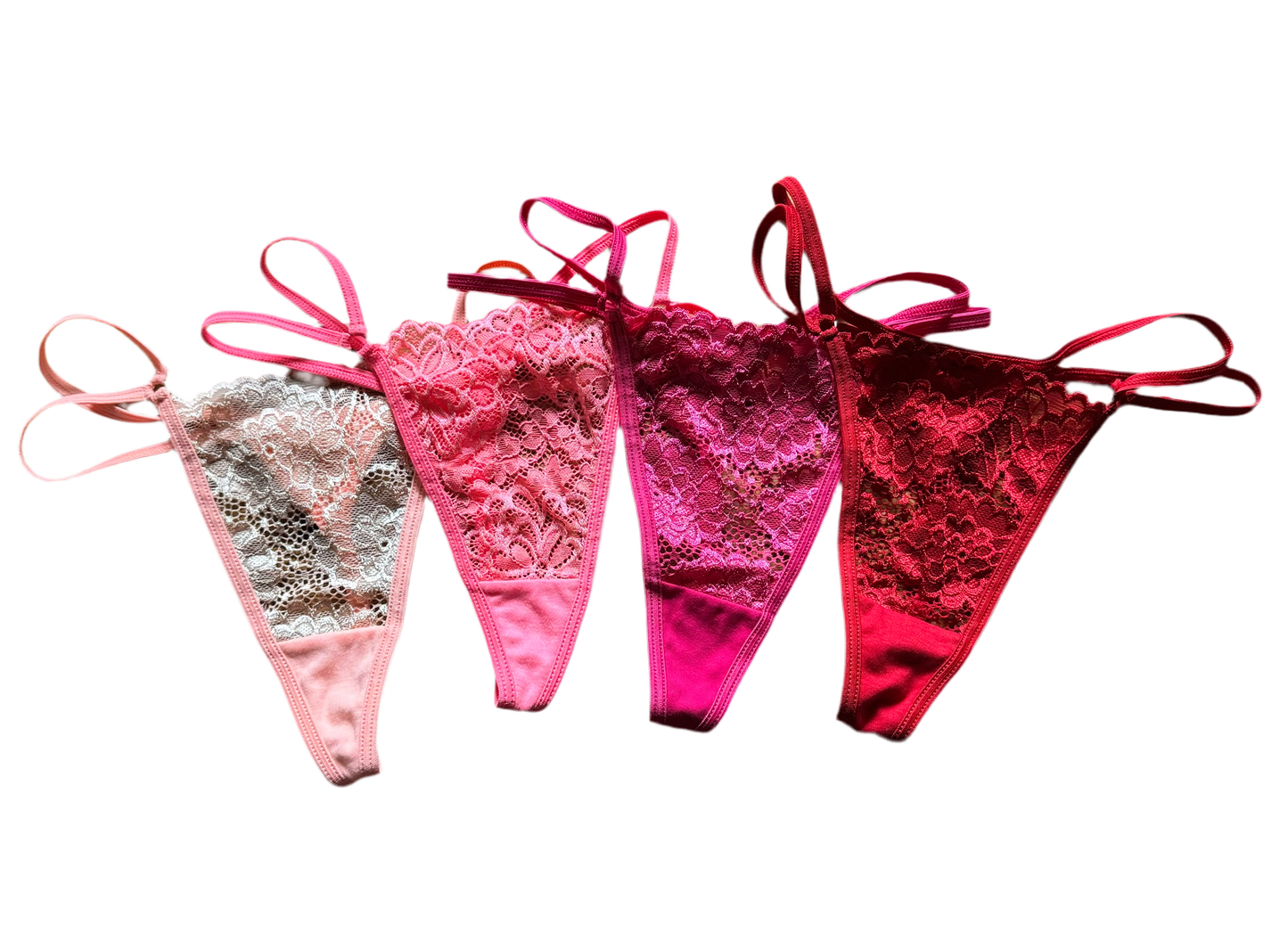 Shophie Lace Double V-String