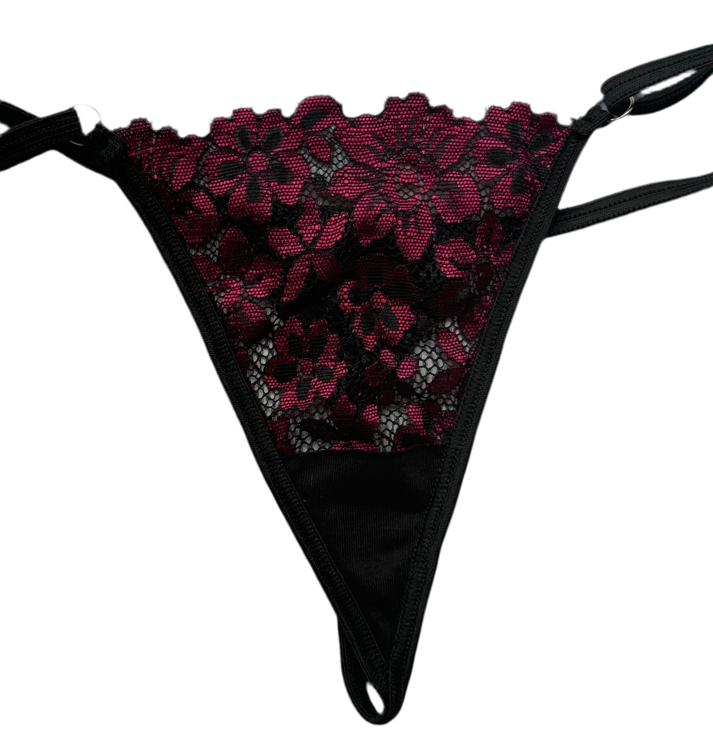Vera Flower Lace V-String