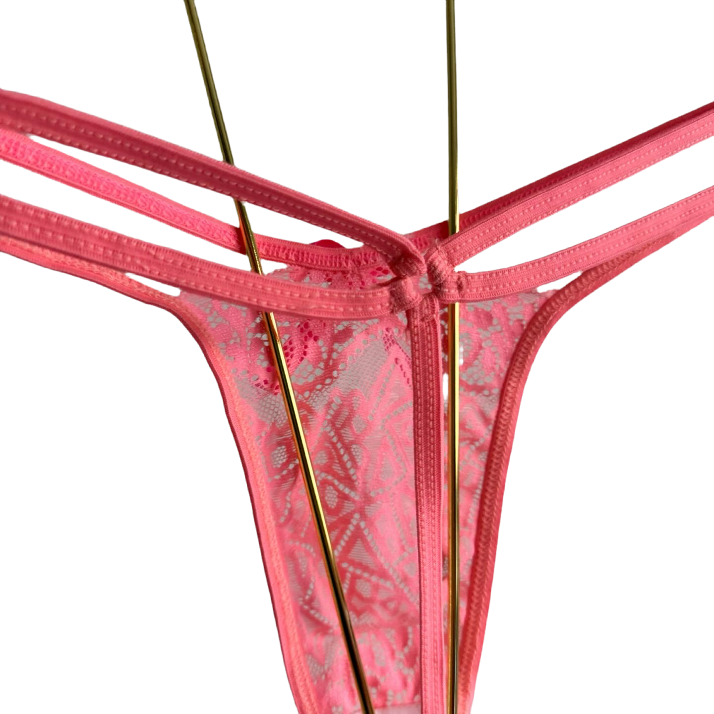Rosie Double Flower T-String