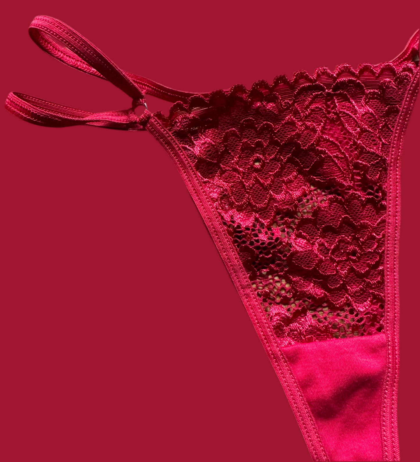 Shophie Lace Double V-String