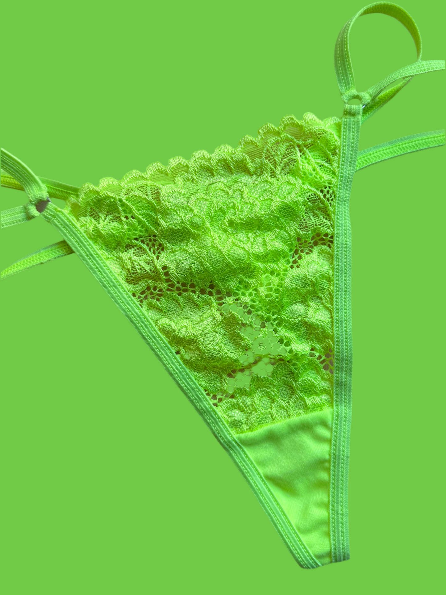Shophie Lace Double V-String