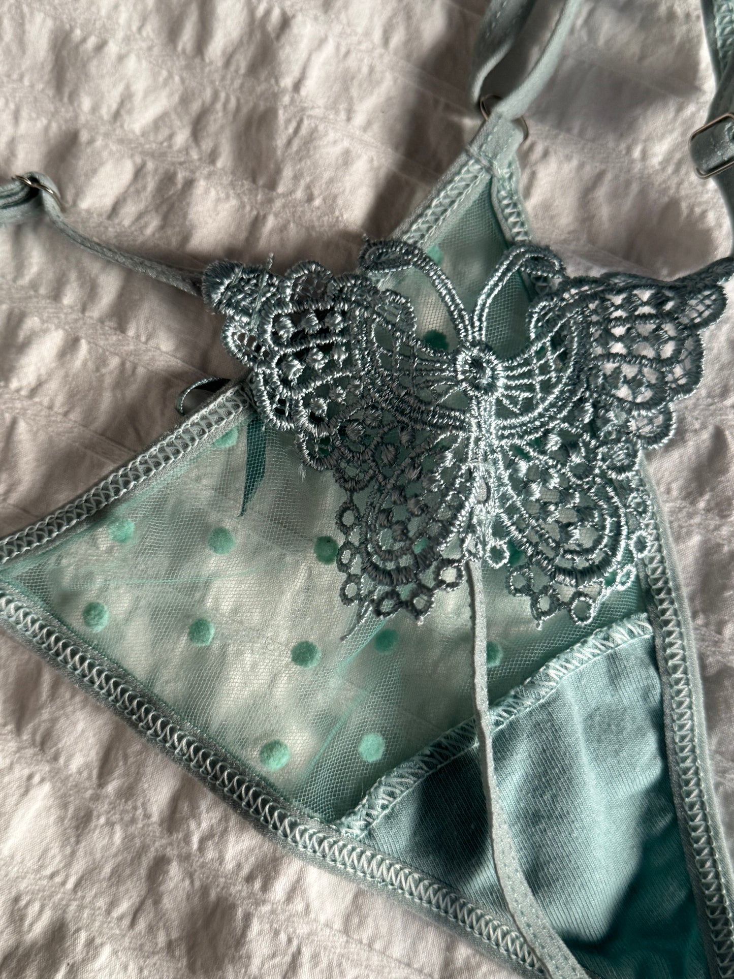 Butterfly Lace G-String Thong