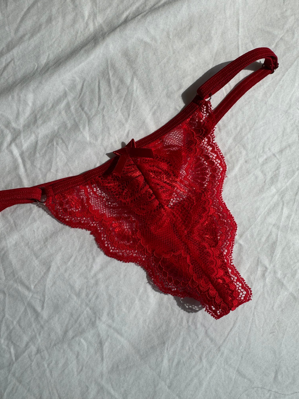 Bella Lace Adjustable Thong
