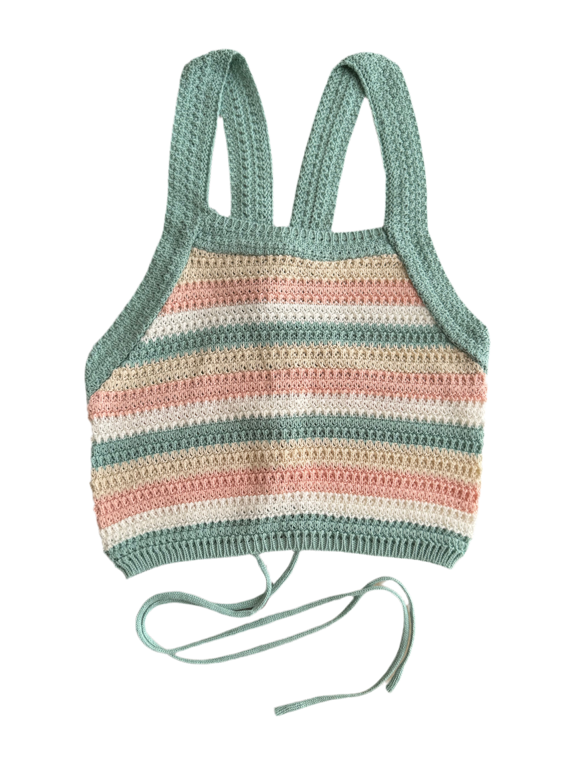 Tie-Back Crochet Crop Top