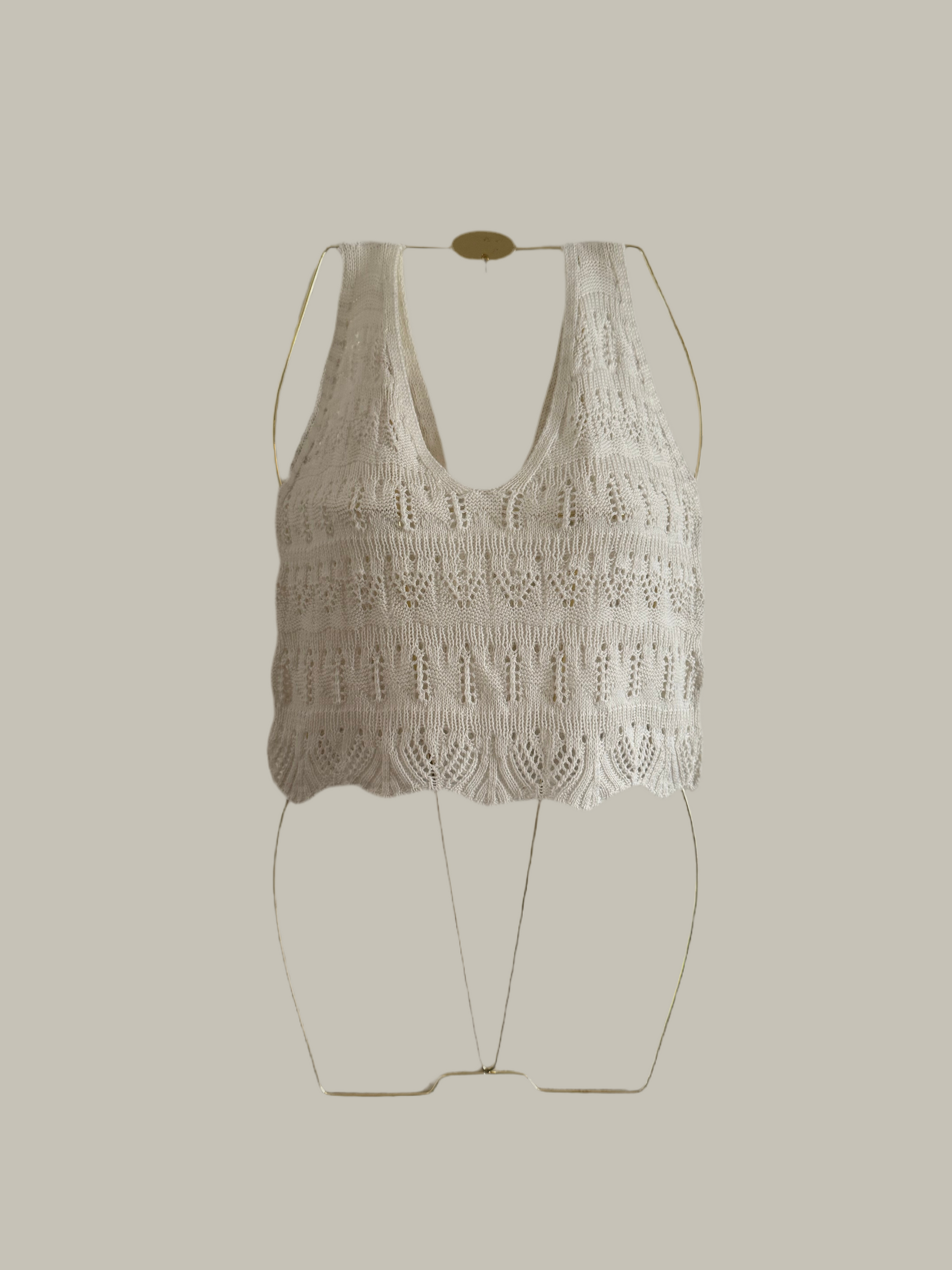 Ica Knit Top One-Size - Recycled Pima Cotton