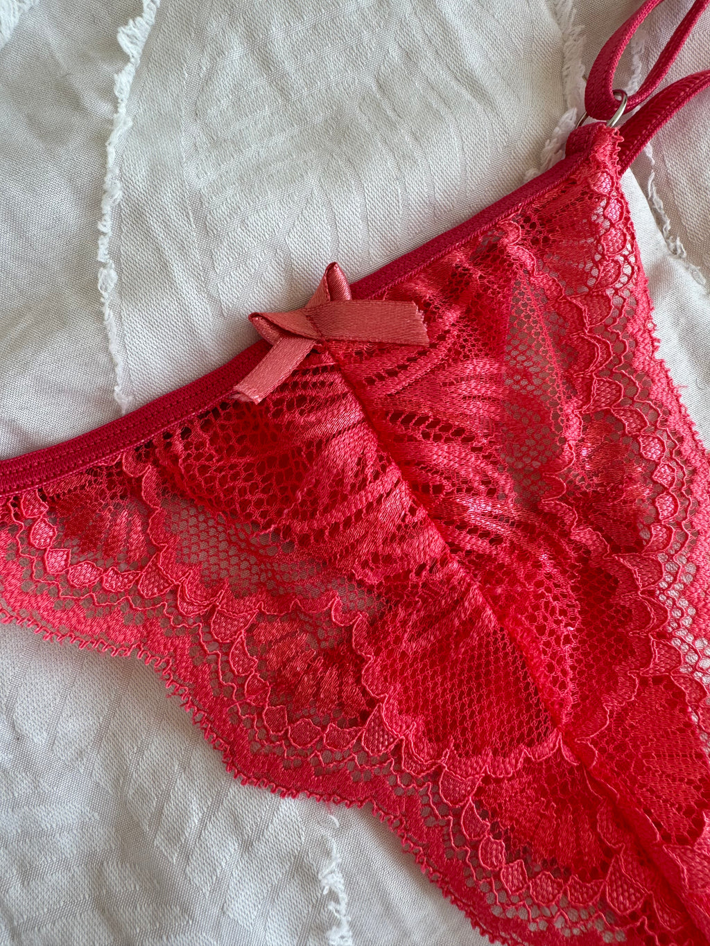 Bella Lace Adjustable Thong