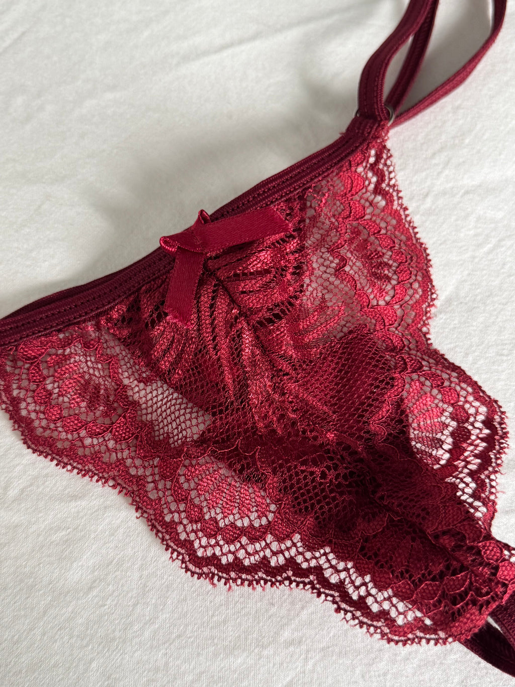 Bella Lace Adjustable Thong