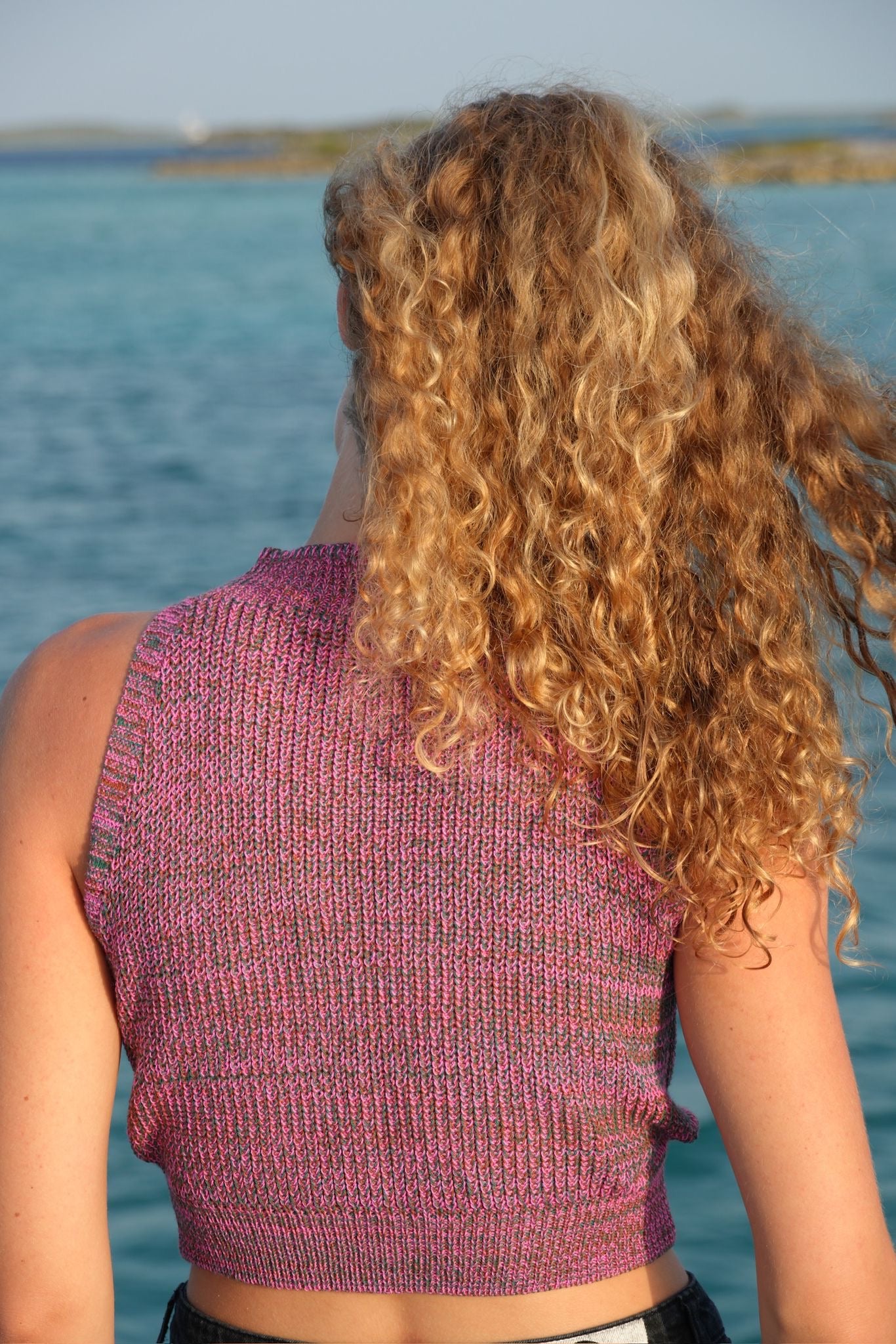 Brisa Knit Collar Top