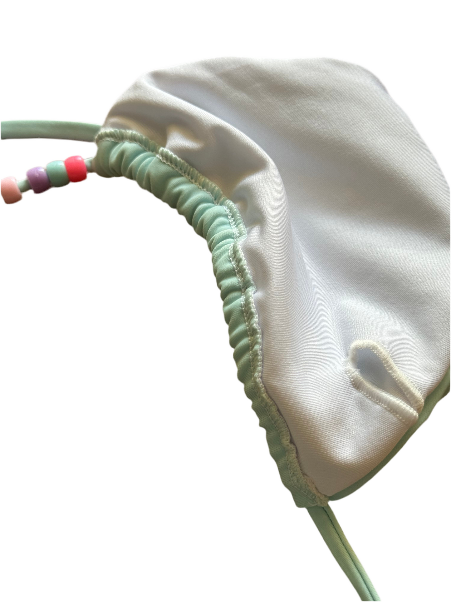 Celeste Triangle Strings Brazilian Bikini