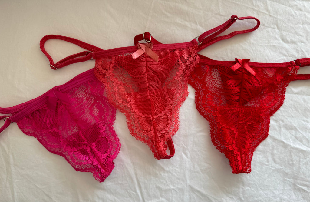 Bella Lace Adjustable Thong