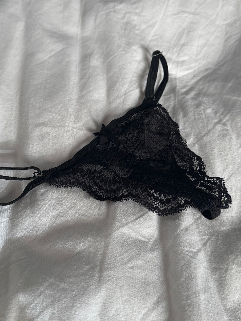 Bella Lace Adjustable Thong
