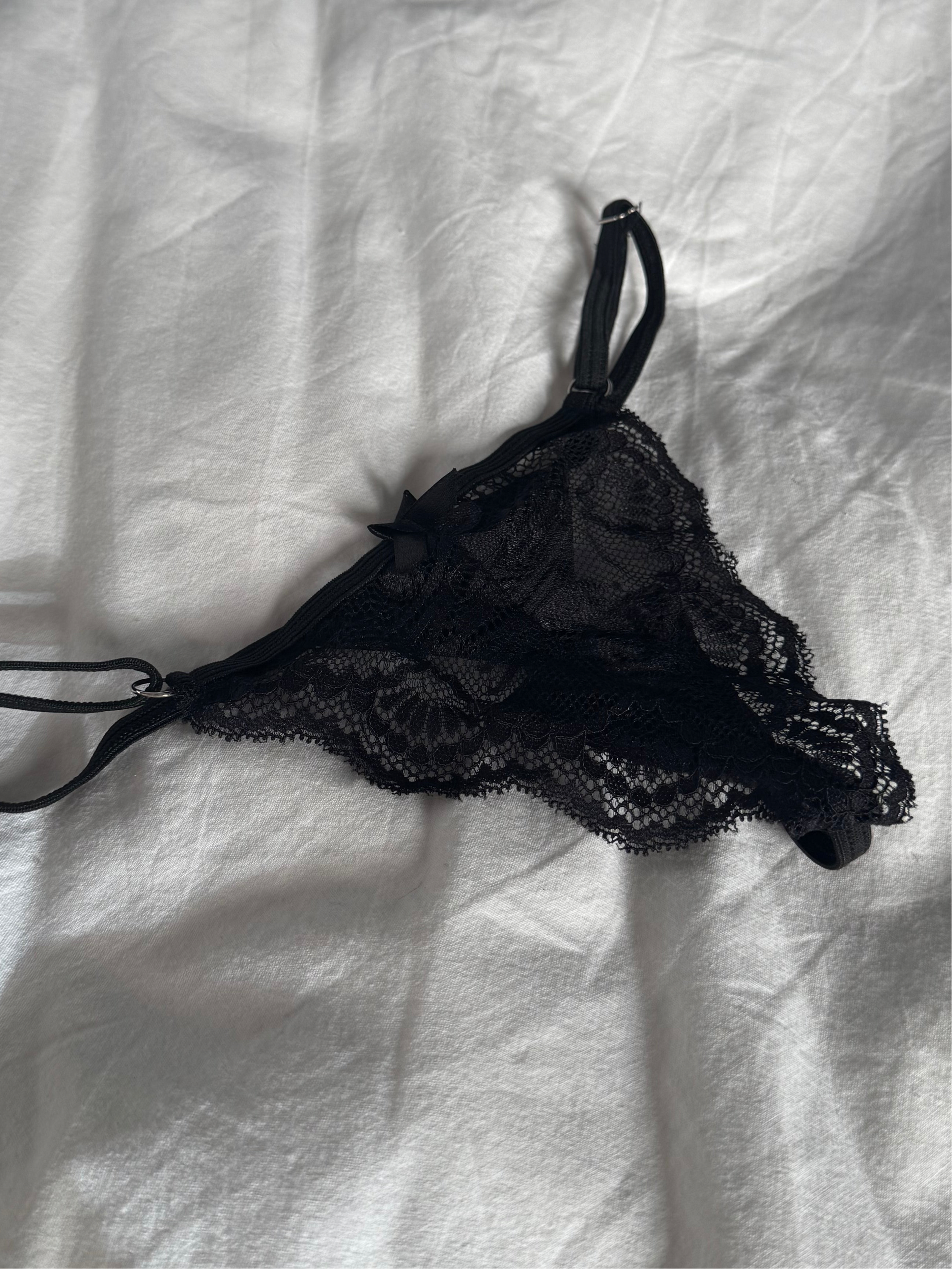 Bella Lace Adjustable Thong