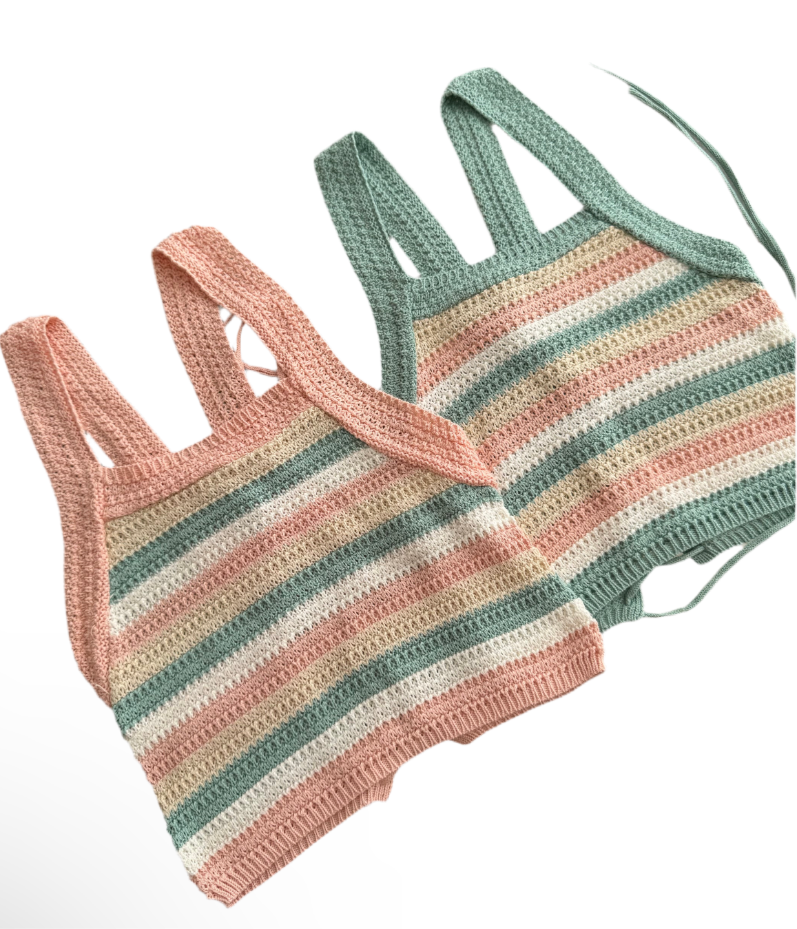 Tie-Back Crochet Crop Top