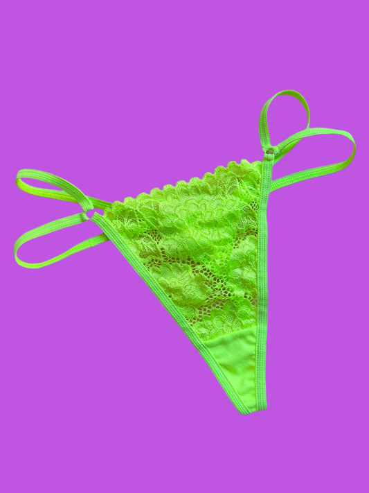 Shophie Lace Double V-String